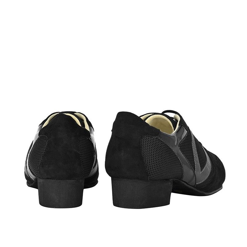 JOLE SNEAKERS NERO Heel 3 cm Tangolera 3 - WEAR & MORE 