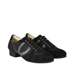 JOLE SNEAKERS NERO Heel 3 cm Tangolera 4 - WEAR & MORE 