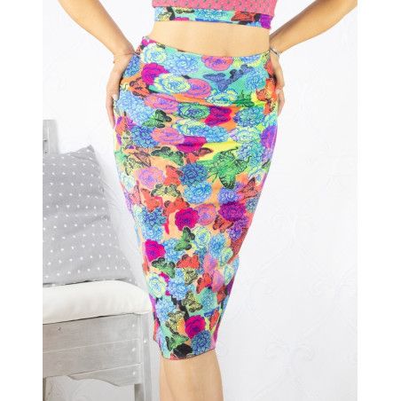 Skirt Tubino Vita Alta Option 34