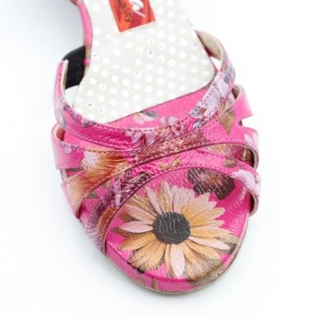 NOEMI FUXIA FANTASIA Heel 4 cm Tangolera 2 - WEAR & MORE 