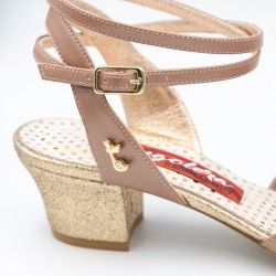 NOEMI RAME Calzata Stretta Heel 4 cm Tangolera 4 - WEAR & MORE 