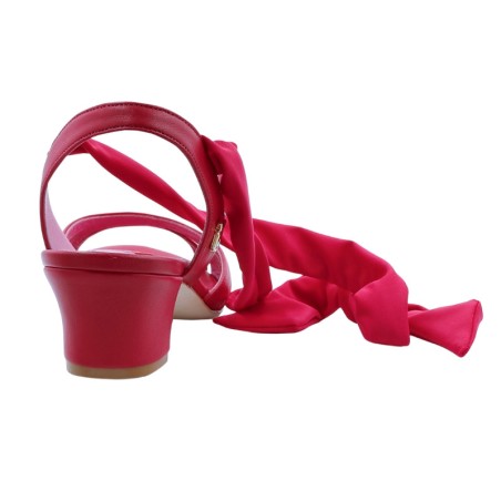 NOEMI ROSSO GRANATA Tacco 4 cm