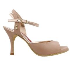 IRIS BEIGE Bufalina Sole Heel 8 cm