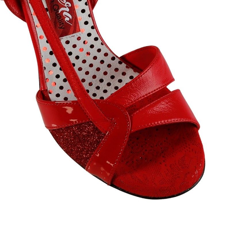 CLARA ROSSO Heel 8 cm