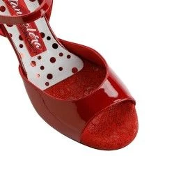 ANITA ROSSO VERNICE SOFT Tacco 6 cm Tangolera 3 - WEAR & MORE 