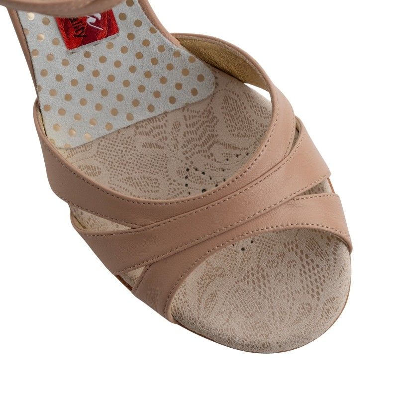 GINEVRA BEIGE CL Calzata Stretta Tacco 9 cm