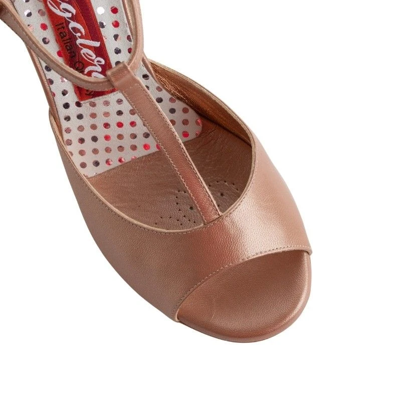 CLIO RAME PERLATO Tacco 7 cm