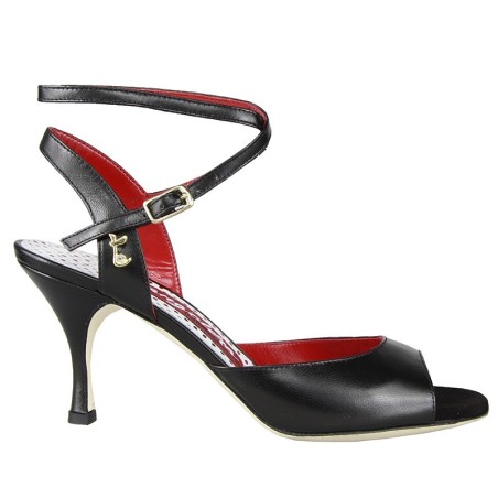 ANITA NERO CL Tacco 7 cm Calzata Stretta