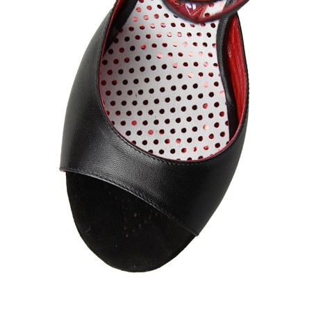 ANITA NERO CL Tacco 7 cm Calzata Stretta