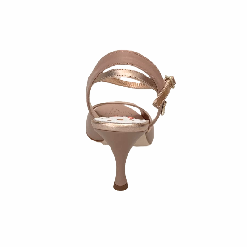 IRIS BEIGE  Tacco  7 cm Calzata Stretta