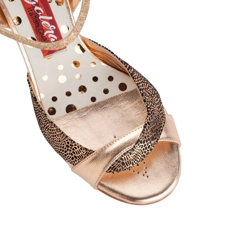 LEA RAME LAMINATO Heel 6 cm BOOKING SHOES