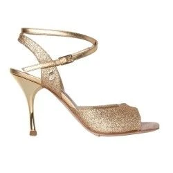 ANITA ORO GLITTER TACCO ORO CL Heel 7 cm