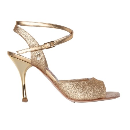 ANITA ORO GLITTER TACCO ORO CL Tacco 9 cm