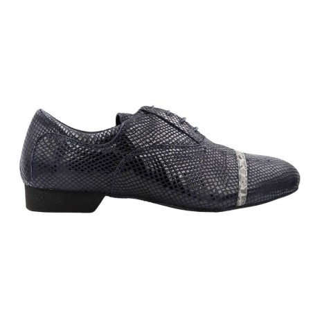 TEO PITONCINO BLU BOOKING SHOES
