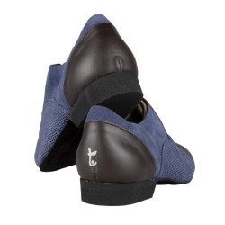 ORAZIO BLU MARRONE BOOKING SHOES