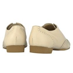 MARTIN BEIGE SUOLA SPEZZATO Feet Extra Large BOOKING SHOES