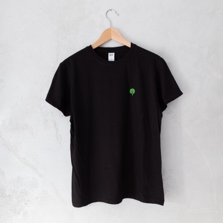 T-Shirt uomo nera Logo WM