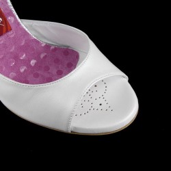 ANITA BIANCO PERLATO Tacco 9 cm SCARPE IN PRENOTAZIONE