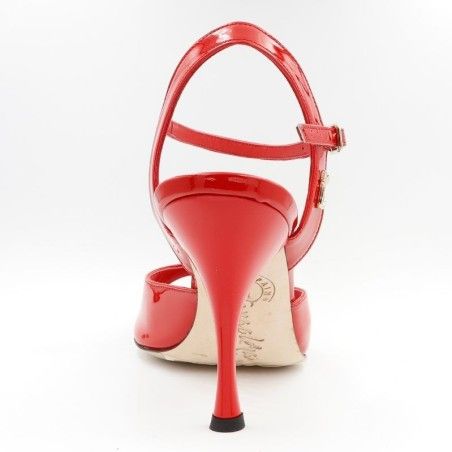ANITA ROSSO VERNICE Tacco 9 cm SCARPE IN PRENOTAZIONE
