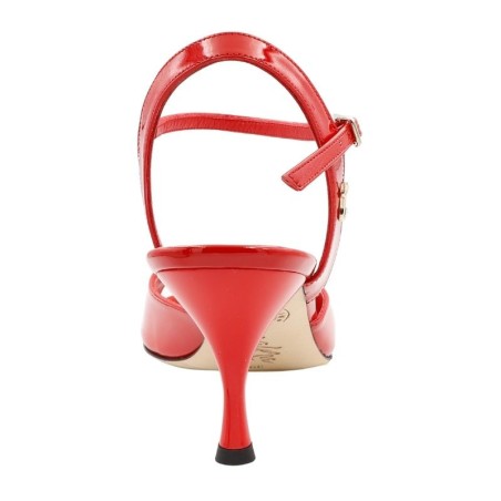Scarpa da tango donna in Vernice rossa  | Tangolera Shoes