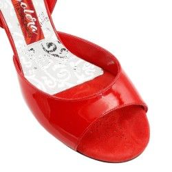ANITA ROSSO VERNICE Tacco 6 cm SCARPE IN PRENOTAZIONE