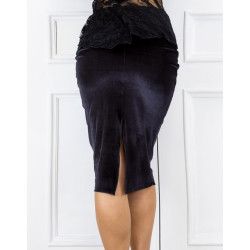Skirt Tubino Vita Alta Option 38