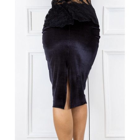 Skirt Tubino Vita Alta Option 38