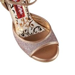 ANITA RAME GLITTER BORDO CL Tacco 7 cm SCARPE IN PRENOTAZIONE