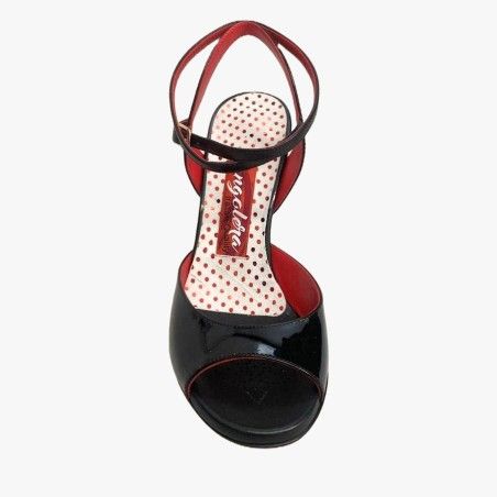 ANITA NERO VERNICE CL Tacco 9 cm SCARPE IN PRENOTAZIONE