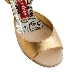 ANITA GOLD CL Heel 7 cm BOOKING SHOES