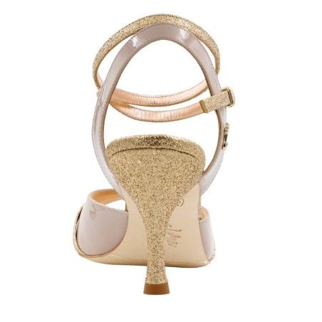 ANITA BEIGE VERNICE CL Tacco 7 cm SCARPE IN PRENOTAZIONE