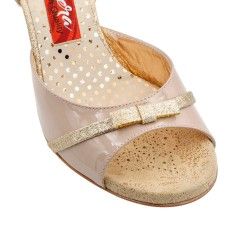 ANITA BEIGE VERNICE CL Tacco 9 cm SCARPE IN PRENOTAZIONE