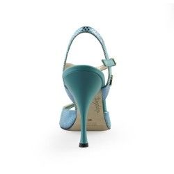 ANITA PITONCINO VERDE Tacco 8 cm SCARPE IN PRENOTAZIONE