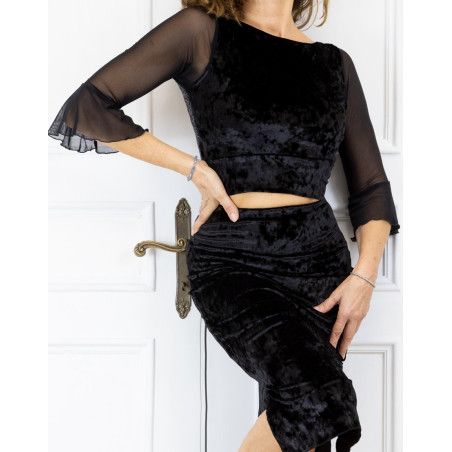 Top Serena Maniche sbuffo Option 68 RossaSpina 2 - WEAR & MORE 