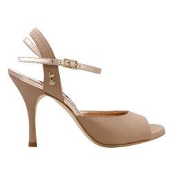 IRIS BEIGE Tacco 9 cm Calzata Stretta SCARPE IN PRENOTAZIONE