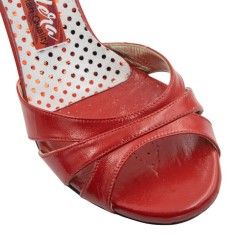 GINEVRA ROSSO NAPPA CL Tacco 8 cm SCARPE IN PRENOTAZIONE
