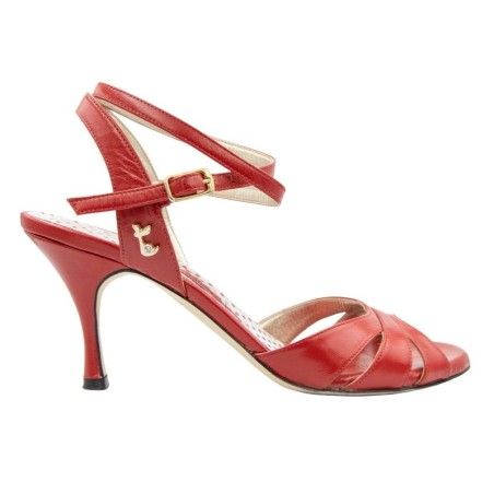 GINEVRA ROSSO NAPPA CL Tacco 8 cm SCARPE IN PRENOTAZIONE