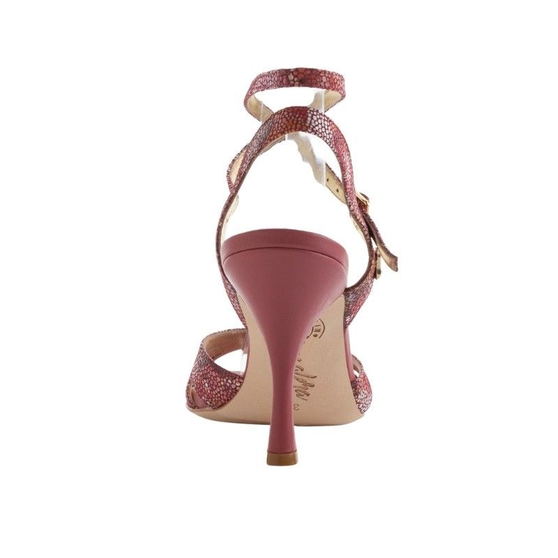 GINEVRA ROSA FLOWER CL Calzata Stretta Tacco 8 cm SCARPE IN