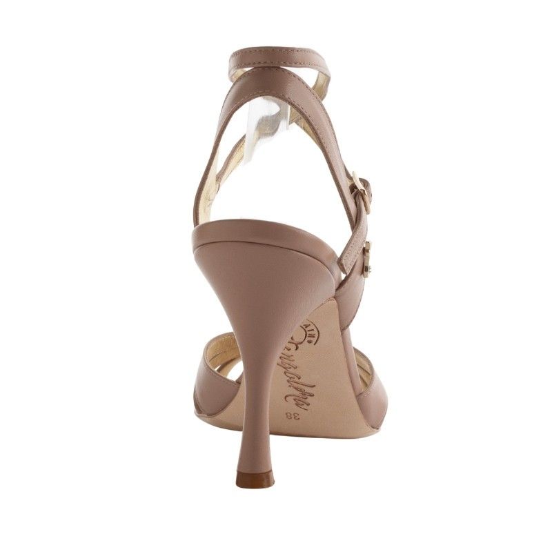 GINEVRA BEIGE CL Regular Feet Heel 8 cm BOOKING SHOES