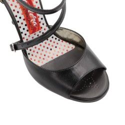 CLIO NERO HEEL 7 cm BOOKING SHOES