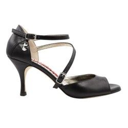 CLIO NERO HEEL 7 cm BOOKING SHOES