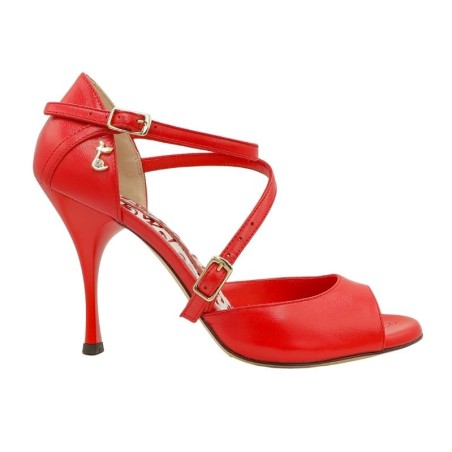 CLIO ROSSO B Tacco 9 cm SCARPE IN PRENOTAZIONE