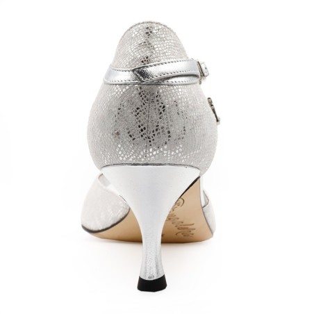CLIO SILVER Pianta Larga Tacco 6 cm SCARPE IN PRENOTAZIONE