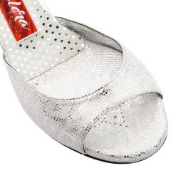 CLIO SILVER Pianta Larga Tacco 6 cm SCARPE IN PRENOTAZIONE