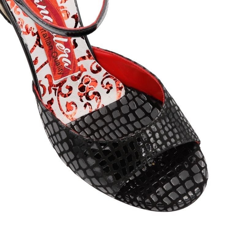 TILDE NERO PITONE Tacco 9 cm SCARPE IN PRENOTAZIONE