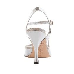 SARA ARGENTO LAMINATO Tacco 9 cm SCARPE IN PRENOTAZIONE