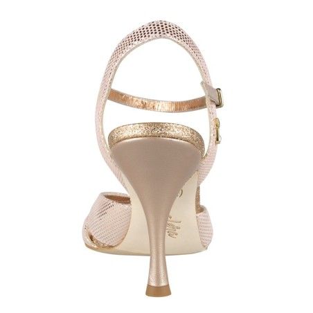 ROSA ROSATO CANGIANTE Tacco 8 cm SCARPE IN PRENOTAZIONE
