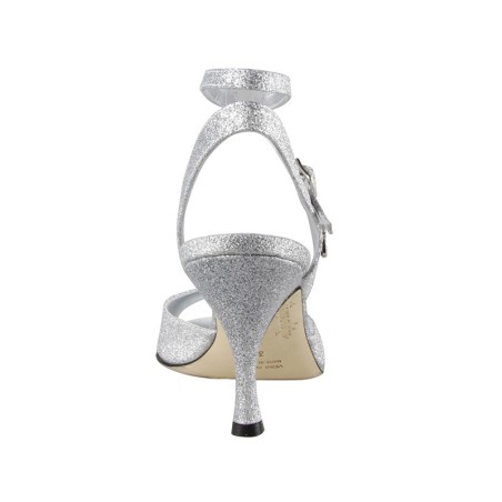 DIANA ARGENTO GLITTERINO Tacco 7 cm SCARPE IN PRENOTAZIONE