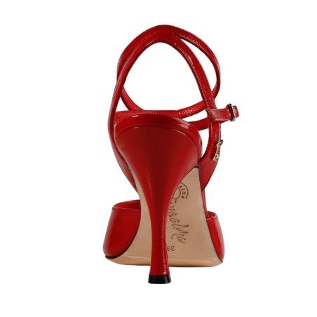 DIANA ROSSO VERNICE SOFT Tacco 9 cm BOOKING SHOES