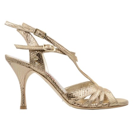 EMMA BRONZE PITONCINO Tacco 8 cm SCARPE IN PRENOTAZIONE